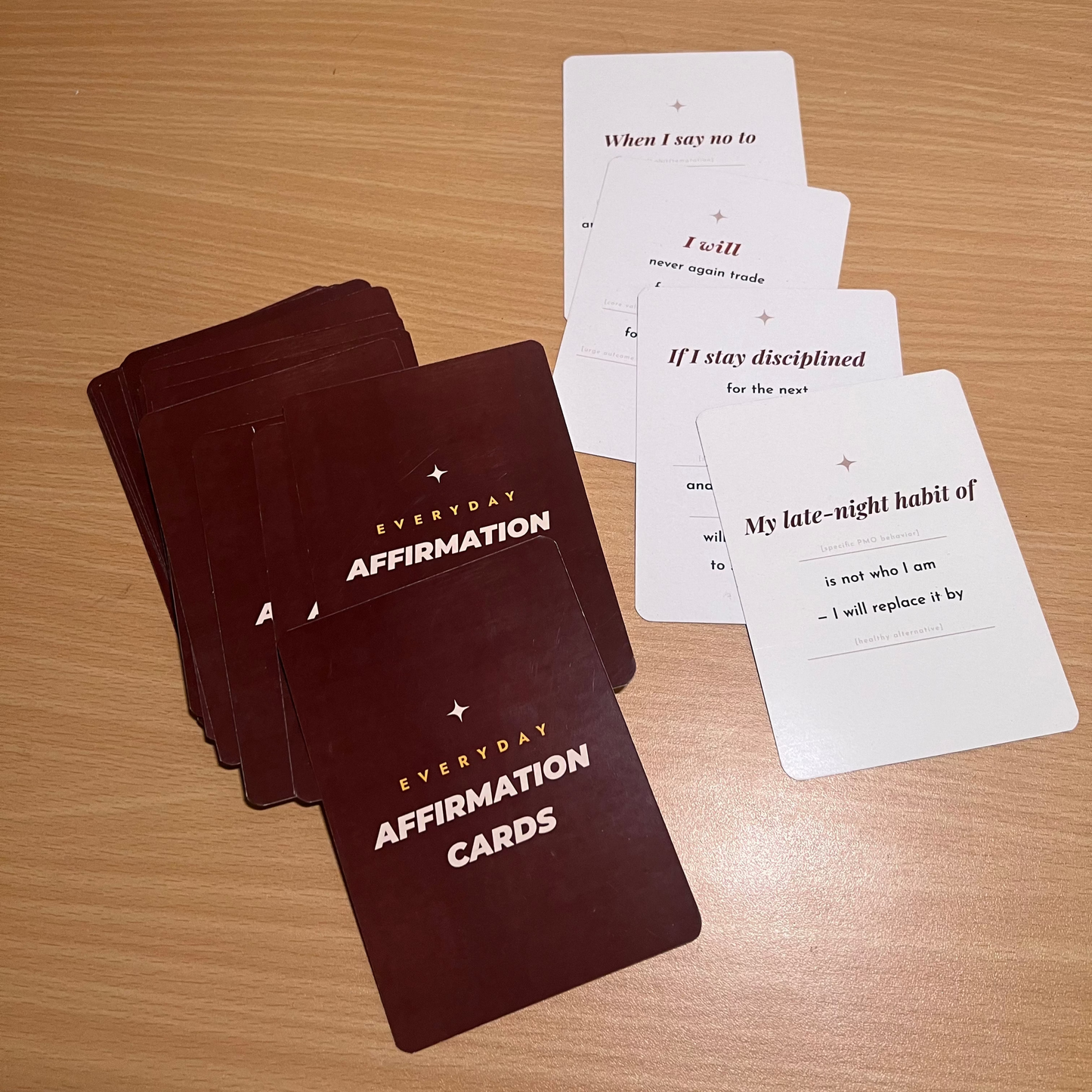 Personalised Affirmation Cards